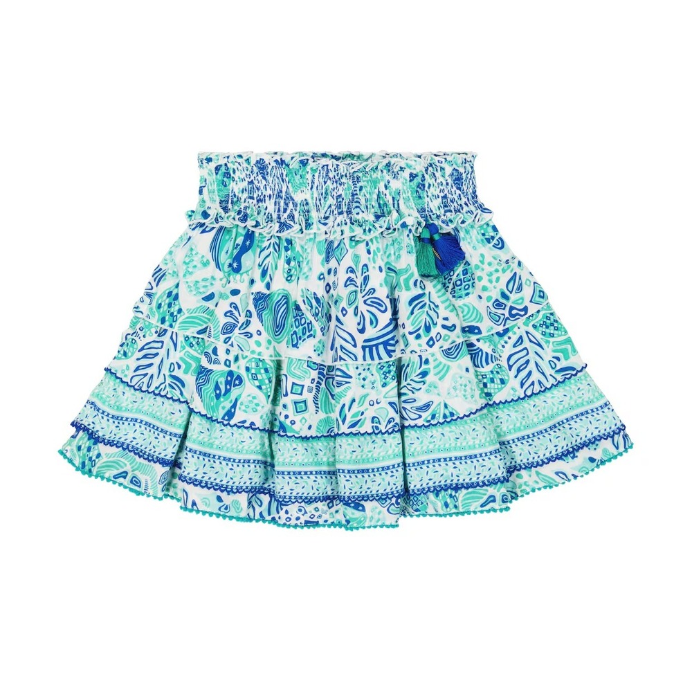 Poupette St.‎ Barth Girls' Ariel Mini Skirt Size 4 NEW $150
